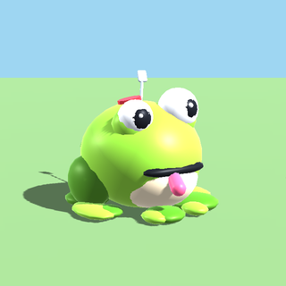 A Sludge Hopper, tongue out