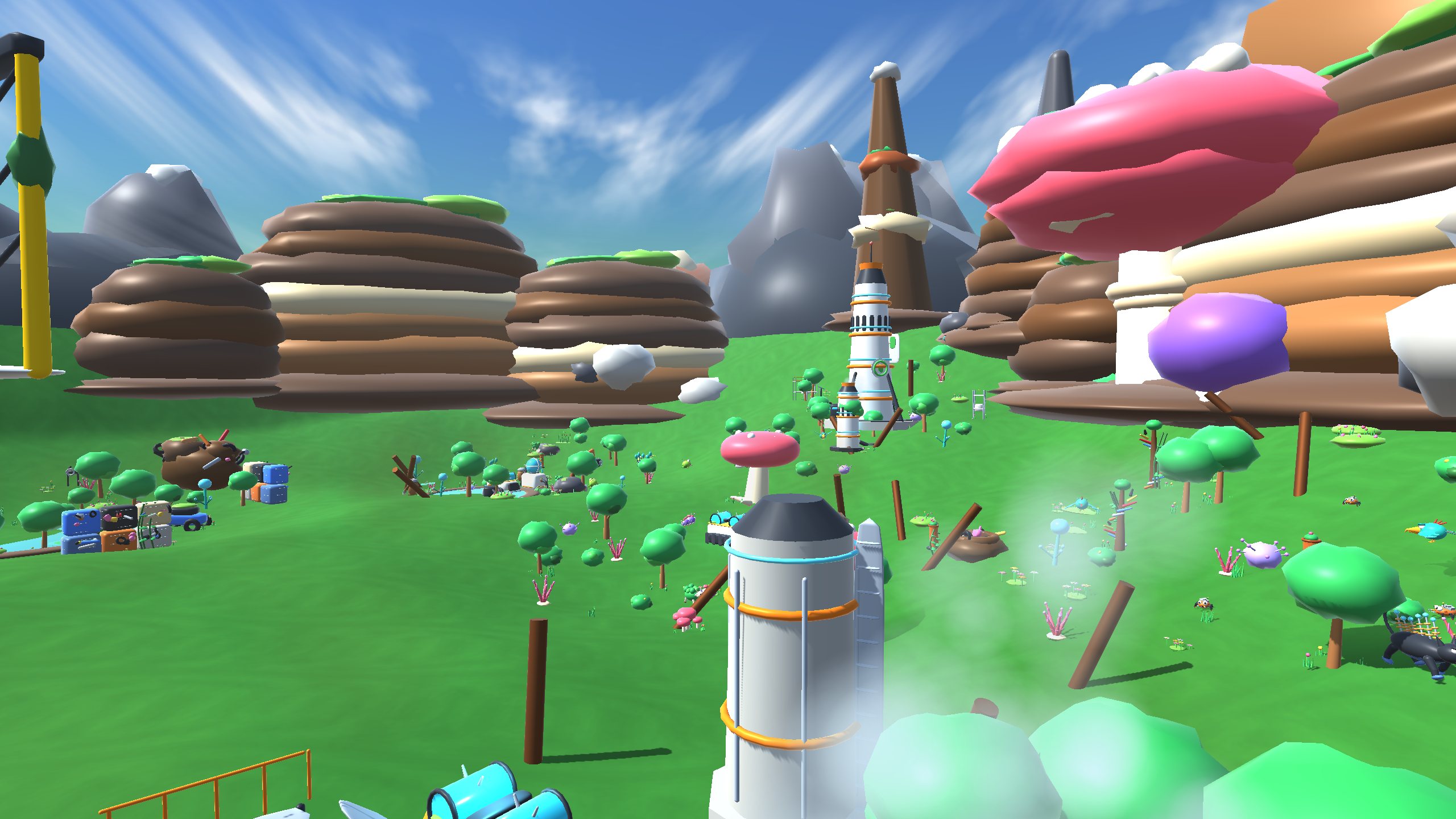 The same Spore Fields restored at Habitability 100